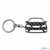 BlackStuff Carbon Fiber Keychain Keyring Ring Holder Compatible with Ibiza MK4 6J FR Cupra 2008-2017 BS-671