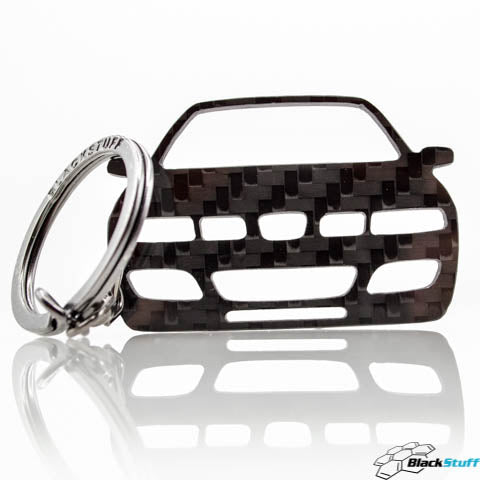 BlackStuff Carbon Fiber Keychain Keyring Ring Holder Compatible with Leon MK1 1M Cupra 1998-2005 BS-672