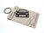 BlackStuff Carbon Fiber Keychain Keyring Ring Holder Compatible with Twingo II RS 2007-2014 BS-684