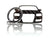 BlackStuff Carbon Fiber Keychain Keyring Ring Holder Compatible with A8 4E 2002-2009 BS-685