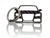 BlackStuff Carbon Fiber Keychain Keyring Ring Holder Compatible with A5 S5 RS5 8T 2007-2011 BS-692