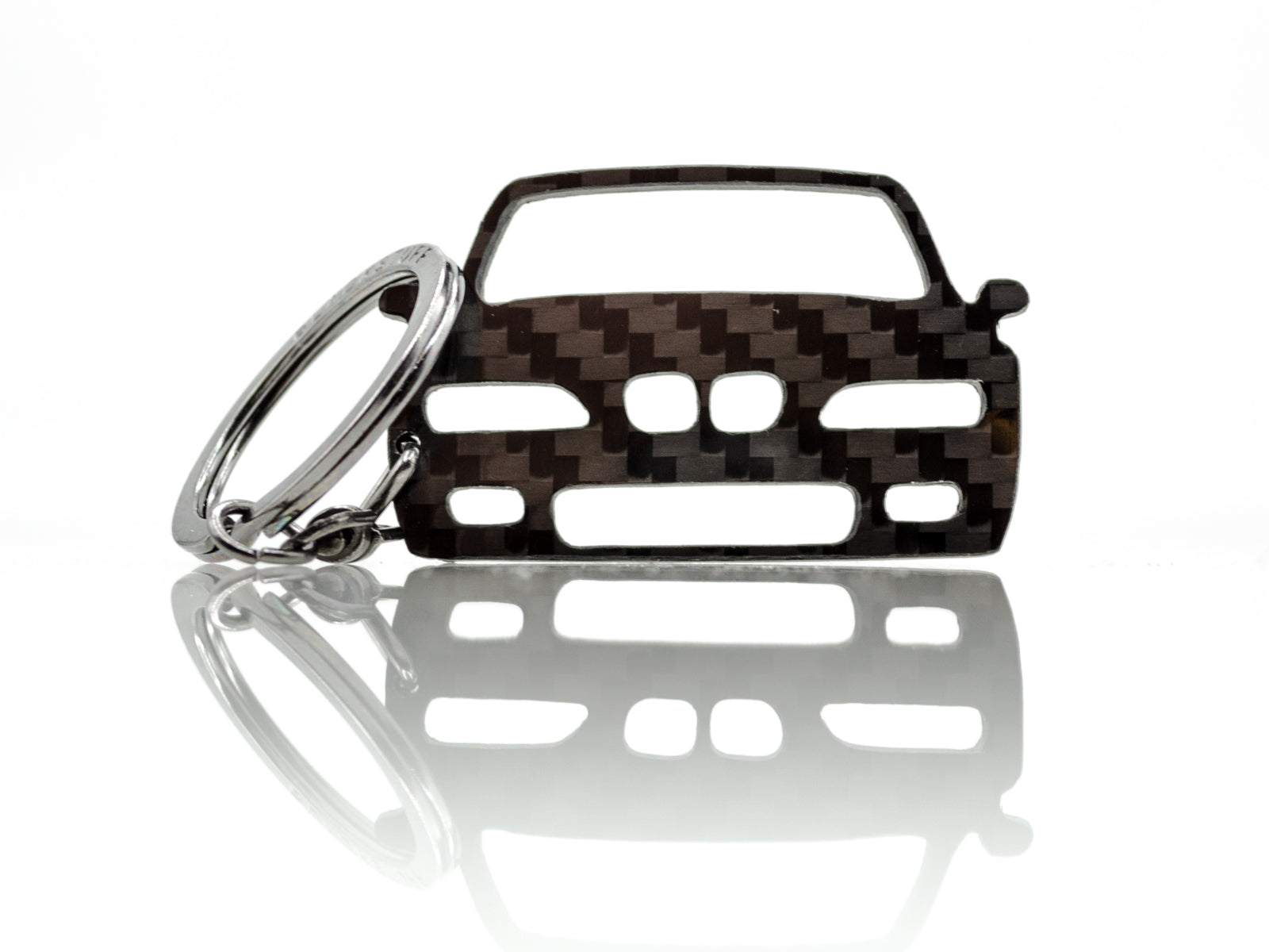 BlackStuff Carbon Fiber Keychain Keyring Ring Holder Compatible with Z3 BS-698