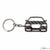 BlackStuff Carbon Fiber Keychain Keyring Ring Holder Compatible with 300C 2011-2019 BS-706