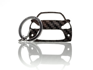 BlackStuff Carbon Fiber Keychain Keyring Ring Holder Compatible with C3 2010 Vts BS-710