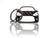 BlackStuff Carbon Fiber Keychain Keyring Ring Holder Compatible with C3 2010 Vts BS-710