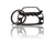 BlackStuff Carbon Fiber Keychain Keyring Ring Holder Compatible with DS4 VTS BS-715