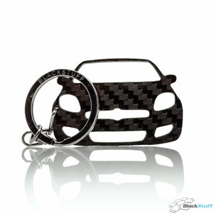 BlackStuff Carbon Fiber Keychain Compatible with Bravo BS-718