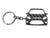 BlackStuff Carbon Fiber Keychain Keyring Ring Holder Compatible with C-Max 2011-2019 BS-722