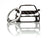 BlackStuff Carbon Fiber Keychain Keyring Ring Holder Compatible with Rio 2017 BS-735