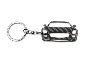 BlackStuff Carbon Fiber Keychain Keyring Ring Holder Compatible with SLS AMG BS-770