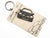 BlackStuff Carbon Fiber Keychain Keyring Ring Holder Compatible with Clio II Sport Phase 2 2001-2005 BS-827