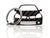 BlackStuff Carbon Fiber Keychain Keyring Ring Holder Compatible with Clio II Sport Phase 2 2001-2005 BS-827