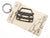 BlackStuff Carbon Fiber Keychain Keyring Ring Holder Compatible with Alhambra MK2 7N 2010-2019 BS-835