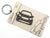 BlackStuff Carbon Fiber Keychain Keyring Ring Holder Compatible with Fortwo C453 A453 Forfour W453 2014 BS-845