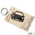 BlackStuff Carbon Fiber Keychain Keyring Ring Holder Compatible with New Beetle 1997-2011 BS-853