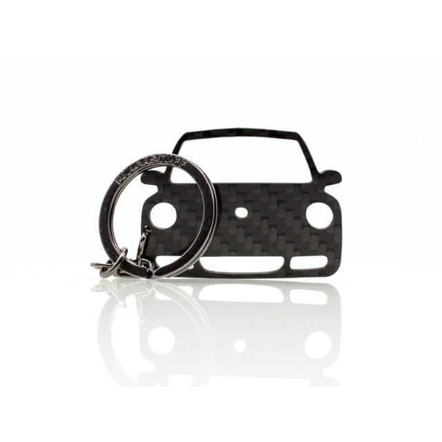 BlackStuff Carbon Fiber Keychain Keyring Ring Holder Compatible with New Beetle 1997-2011 BS-853