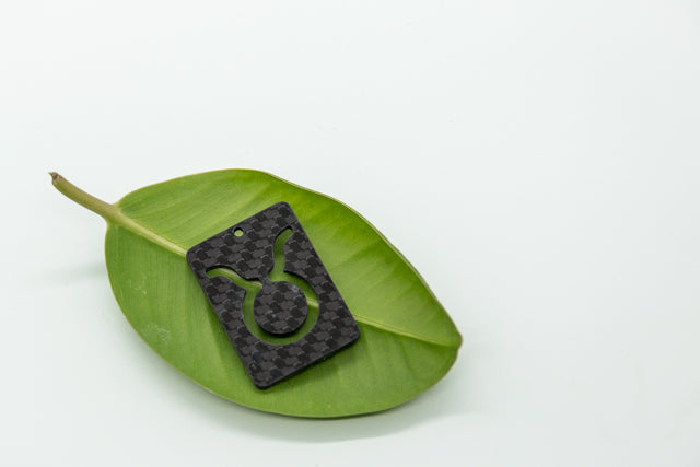 Taurus Zodiac Carbon Fiber Pendant and Leather Necklace by Sigil SG-113