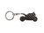 BlackStuff Carbon Fiber Keychain Compatible with Motorcycle CNR650 BM-008