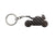 BlackStuff Carbon Fiber Keychain Compatible with Motorcycle CBR1000RR 2005-2017 BM-009