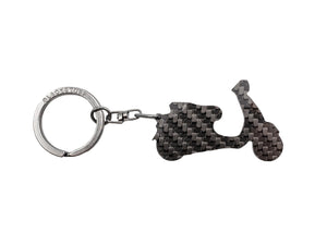 BlackStuff Carbon Fiber Keychain Compatible with Motorcycle Scooter 946 BM-012