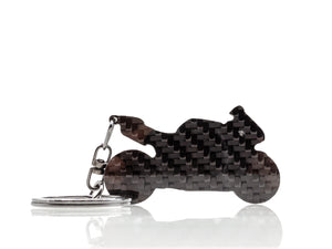 BlackStuff Carbon Fiber Keychain Compatible with Motorcycle YZF-R1 2009-2014 BM-013