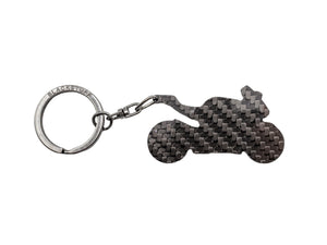 BlackStuff Carbon Fiber Keychain Compatible with Motorcycle YZF-R1 2015 BM-014