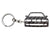 BlackStuff Carbon Fiber Keychain Compatible with 7er Series E38 BS-873