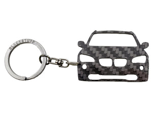 BlackStuff Carbon Fiber Keychain Keyring Ring Holder Compatible with X1 E84 2009-2015 BS-876