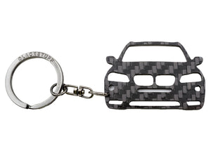 BlackStuff Carbon Fiber Keychain Keyring Ring Holder Compatible with X3 F25 2011-2014 BS-884