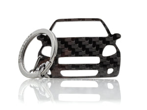 BlackStuff Carbon Fiber Keychain Compatible with Grande Punto 2005-2012 BS-1000