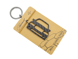 BlackStuff Carbon Fiber Keychain Compatible with W202 1993-2000 BS-1002