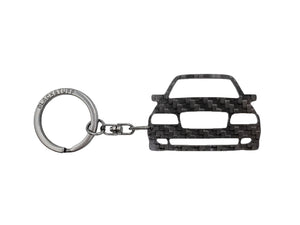 BlackStuff Carbon Fiber Keychain Compatible with W202 1993-2000 BS-1002