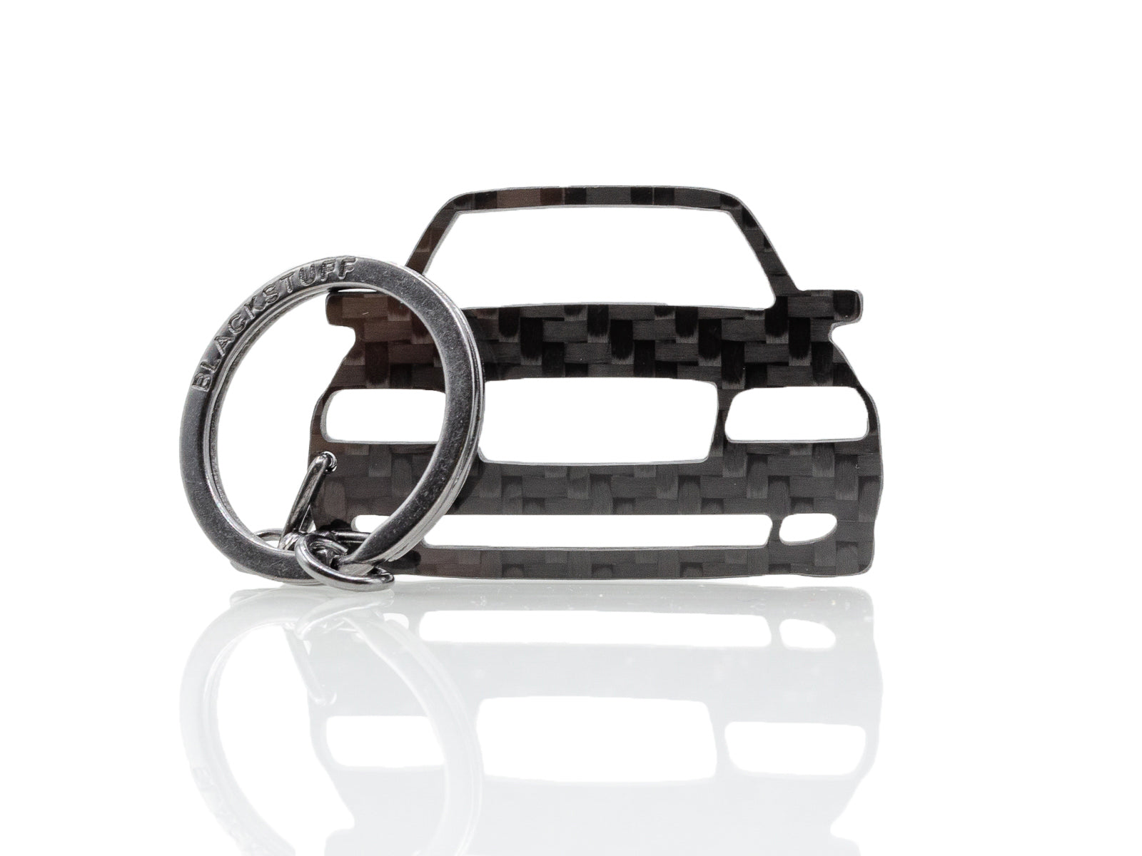 BlackStuff Carbon Fiber Keychain Compatible with W202 1993-2000 BS-1002