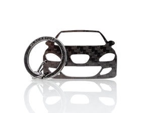 BlackStuff Carbon Fiber Keychain Compatible with Leon Mk2 1P 2005-2009 BS-1006