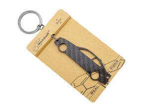 BlackStuff Carbon Fiber Keychain Compatible with E92 2004-2013 Side BS-1009