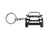 BlackStuff Carbon Fiber Keychain Keyring Ring Holder Compatible with X Class Widebody BS-1015