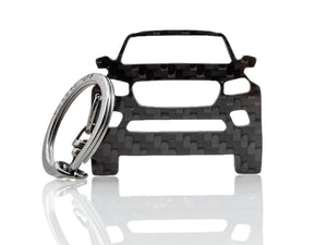 BlackStuff Carbon Fiber Keychain Keyring Ring Holder Compatible with X Class Widebody BS-1015