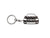 BlackStuff Carbon Fiber Keychain Keyring Ring Holder Compatible with 106 Rallye BS-1018