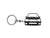 BlackStuff Carbon Fiber Keychain Keyring Ring Holder Compatible with 205 BS-1019