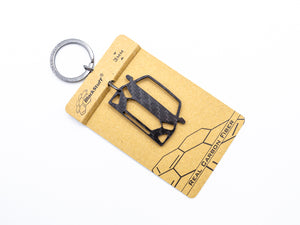 BlackStuff Carbon Fiber Keychain Keyring Ring Holder Compatible with i20N BS-1024