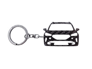 BlackStuff Carbon Fiber Keychain Keyring Ring Holder Compatible with Formentor BS-1028