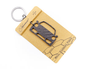 BlackStuff Carbon Fiber Keychain Keyring Ring Holder Compatible with 991 Carrera 2011-2019 BS-1036