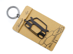 BlackStuff Carbon Fiber Keychain Compatible with A4 B8 facelift 2012 BS-1054