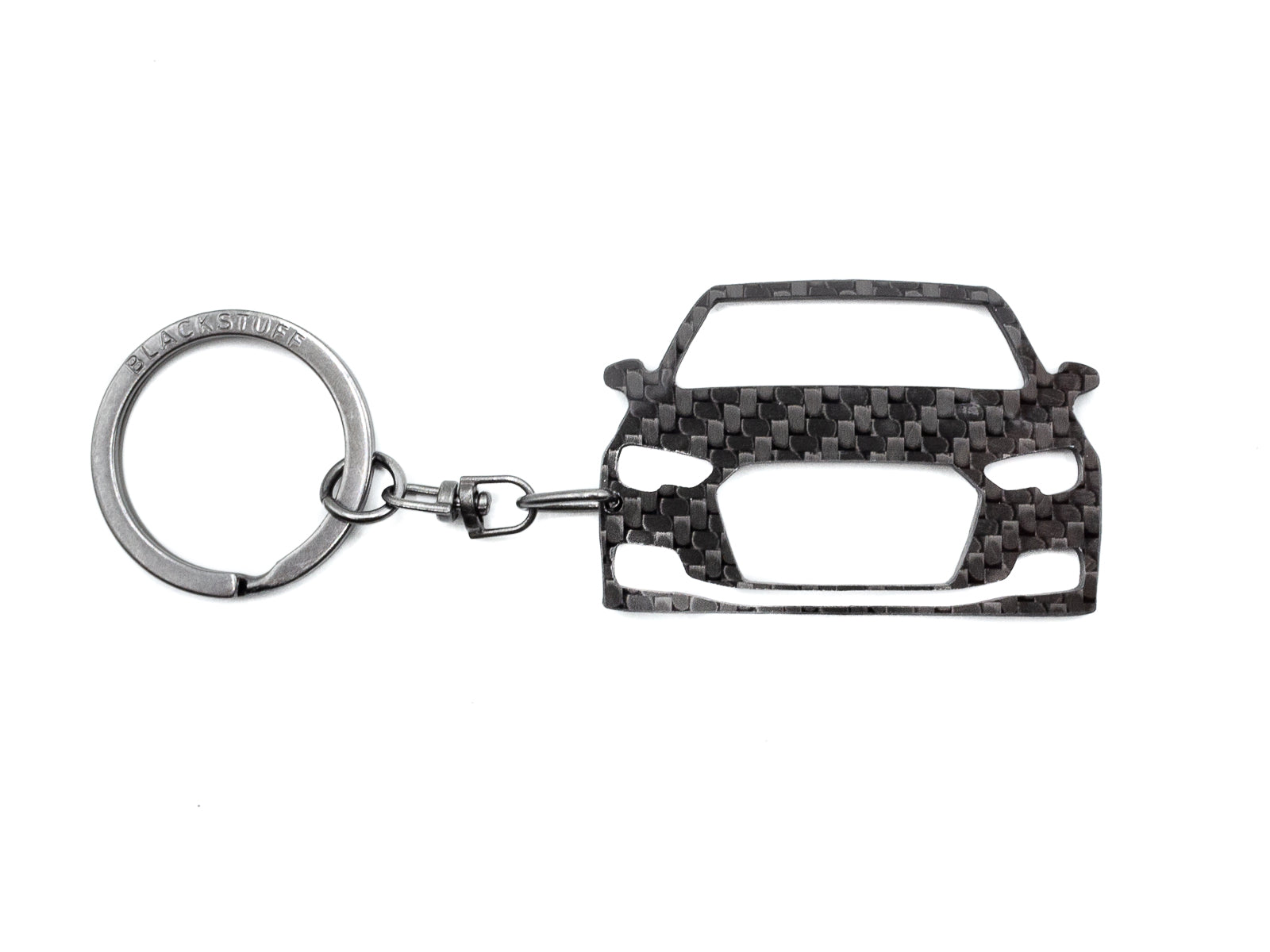 BlackStuff Carbon Fiber Keychain Compatible with A3 S3 8V FL 2016-2020 BS-1056