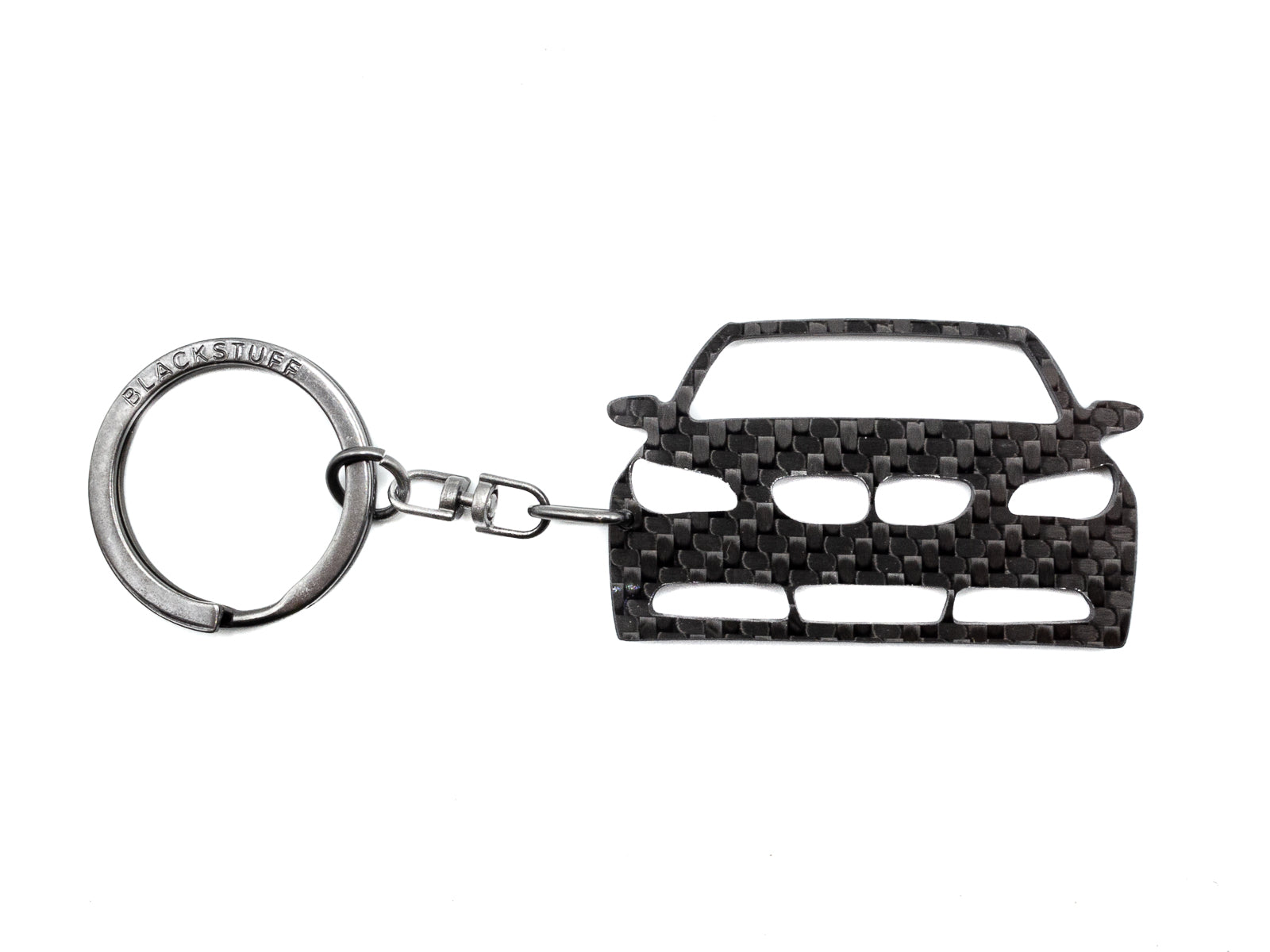 BlackStuff Carbon Fiber Keychain Compatible with 5 series E60 E61 2004-2010 BS-1058