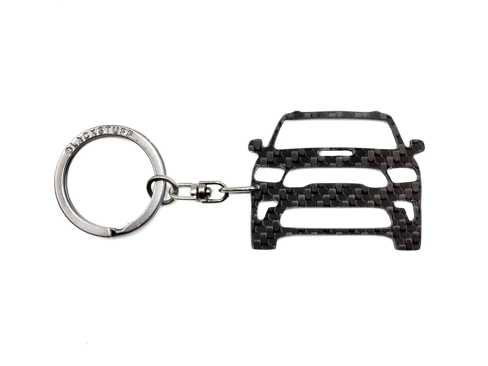 BlackStuff Carbon Fiber Keychain Compatible with Durango 2021+ BS-1067