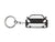 BlackStuff Carbon Fiber Keychain Compatible with F12 Berlinetta BS-1069