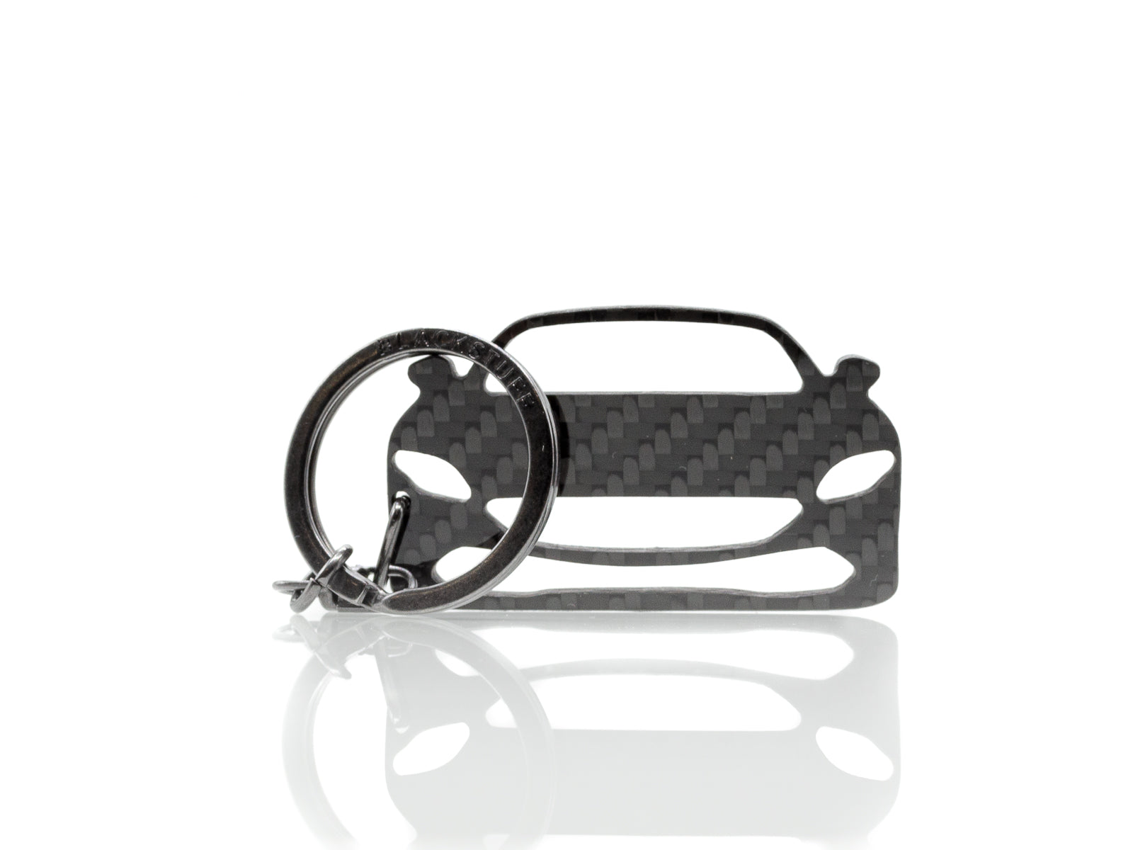 BlackStuff Carbon Fiber Keychain Compatible with Roma BS-1070