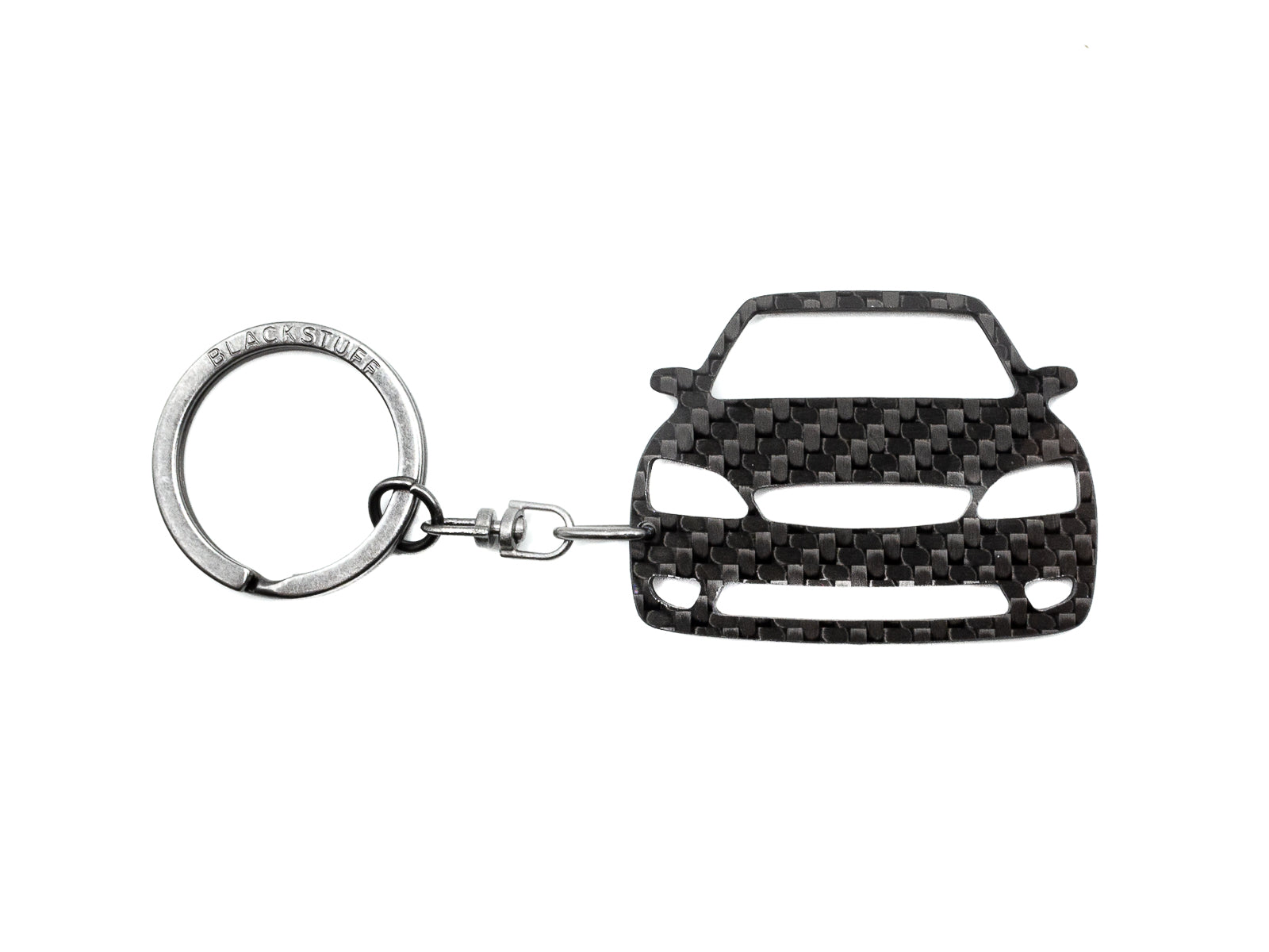 BlackStuff Carbon Fiber Keychain Compatible with Mondeo Mk3 BS-1072