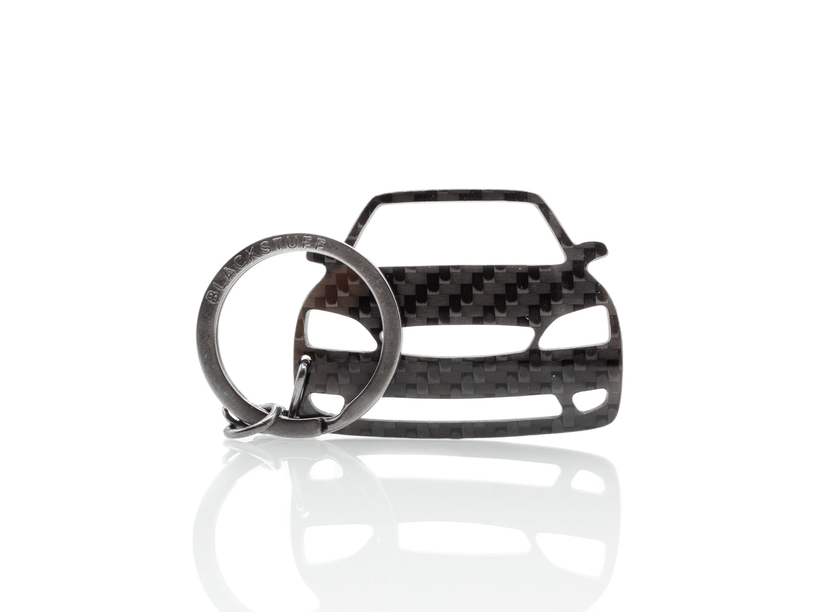 BlackStuff Carbon Fiber Keychain Compatible with Mondeo Mk3 BS-1072